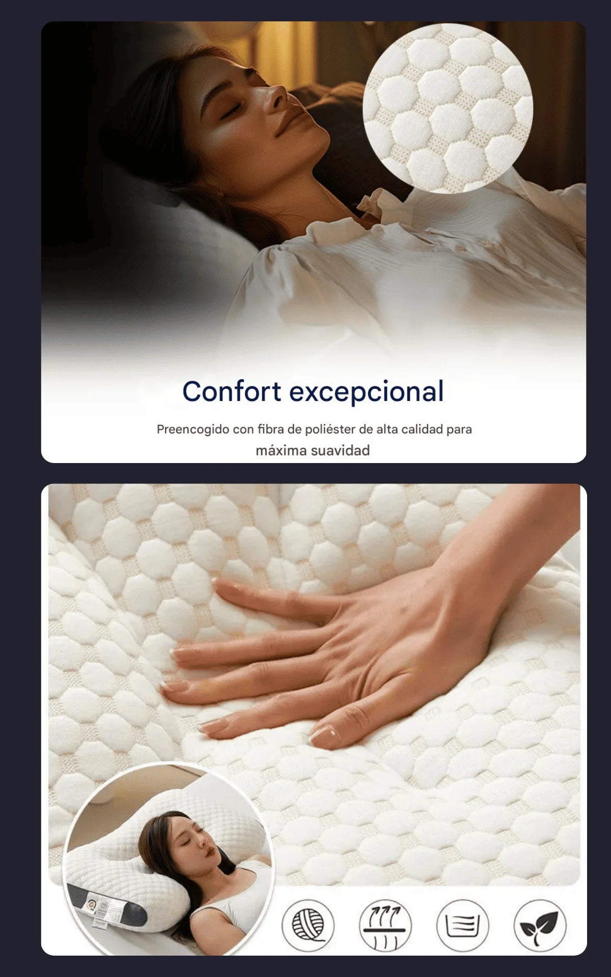 Almohada Ortopédica Premium  Sleepwell