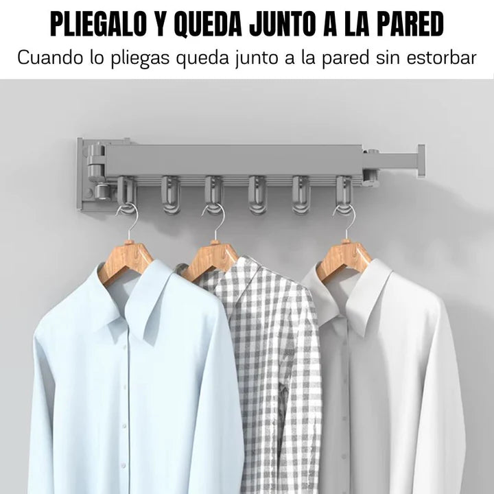 Tendedero de Ropa Plegable y Ajustable