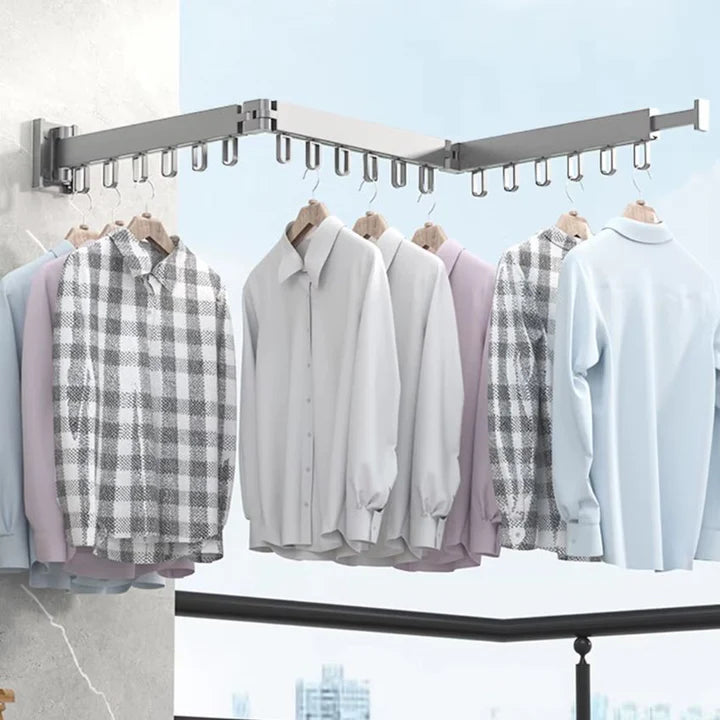 Tendedero de Ropa Plegable y Ajustable